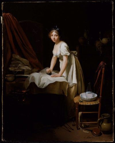 Young Girl Ironing - Boston Museum Fine Arts